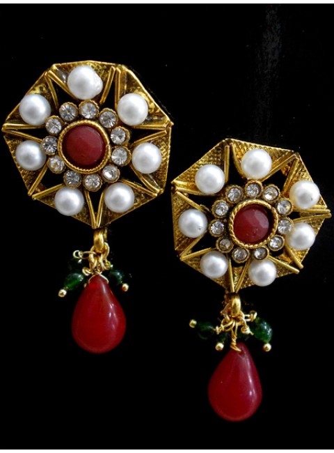 Polki Earrings